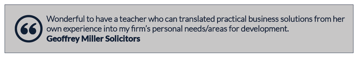 Geoffrey Miller Solicitors Testimonial