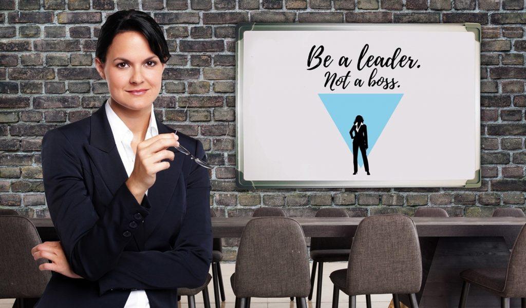 Leader not a boss